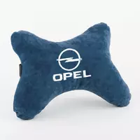 Дорожная подушка под голову BONE "opel" флок