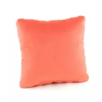 Подушка декоративная квадратная, персиковый флок_под нанесение