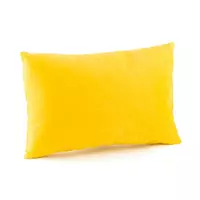 Подушка декоративная прямоугольная, желтый флок_под нанесение