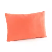 Подушка декоративная прямоугольная, персиковый флок_под нанесение