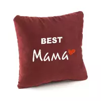 Подушка подарочная для женщин «BEST Мама» флок