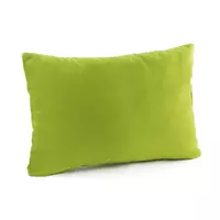 Подушка декоративная прямоугольная, зеленый флок_под нанесение