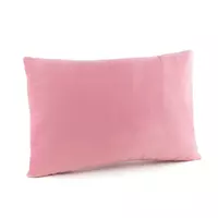 Подушка декоративная прямоугольная, светло розовый флок_под нанесение